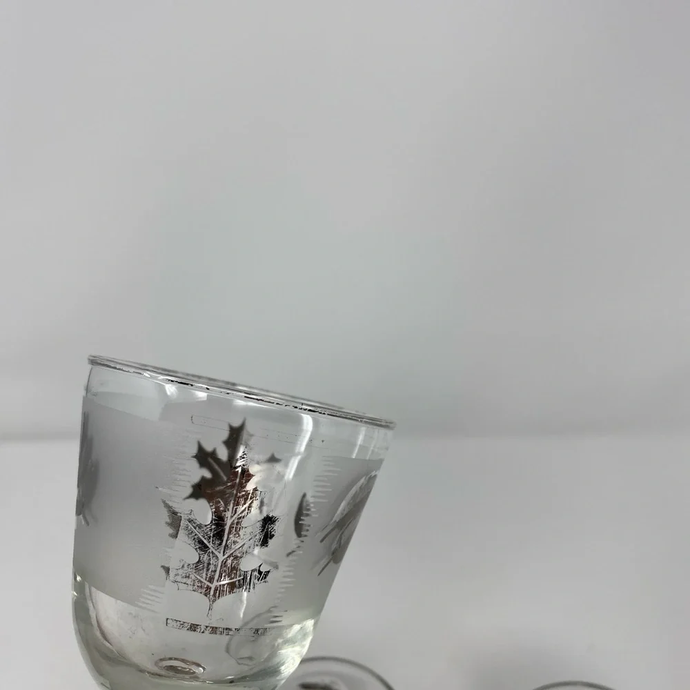 Set of 6 Vintage Wine Glasses